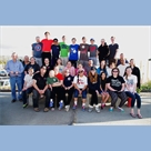 thumbnail The group picture just before crossing the border into Mexico.